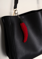 Chilli Crochet Keychain